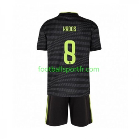 Tenue Real Madrid Toni Kroos 8 Enfant Troisieme 2022-2023 Maillot de Foot